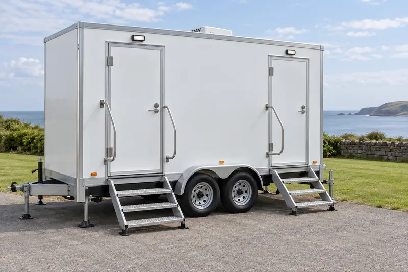 Portable sanitation option for rental planning